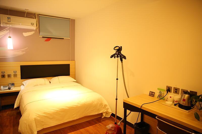 Thank Inn Chain Hotel Shandong Weifang Qingzhou Railway Station Gaoliu Exteriör bild