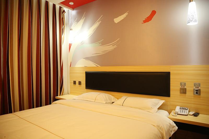 Thank Inn Chain Hotel Shandong Weifang Qingzhou Railway Station Gaoliu Exteriör bild